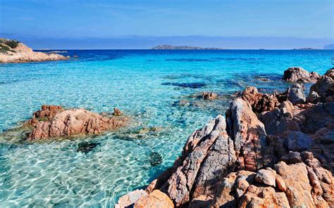 porto cervo sardinia beach.